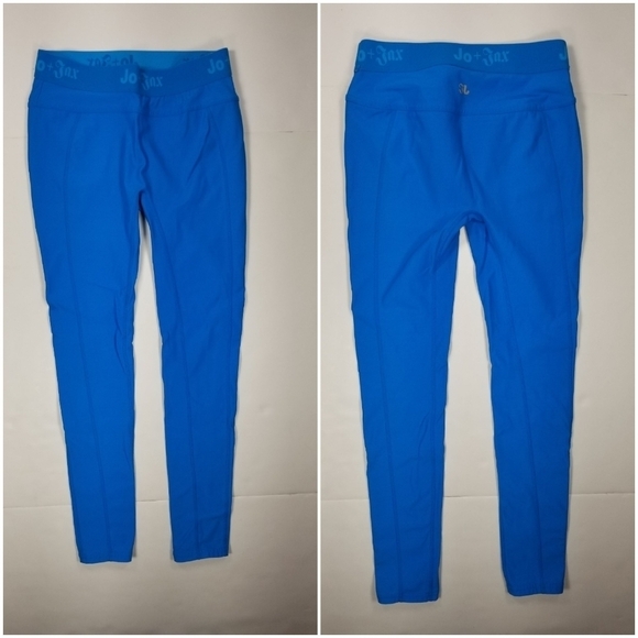 Jo & Jax Sz XS Leggings Blue Women's Adult - Picture 1 of 10